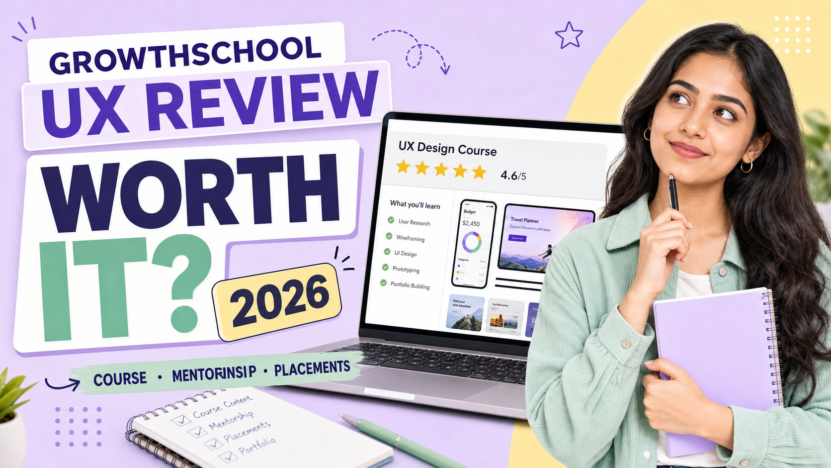 GrowthSchool UX review pastel thumbnail